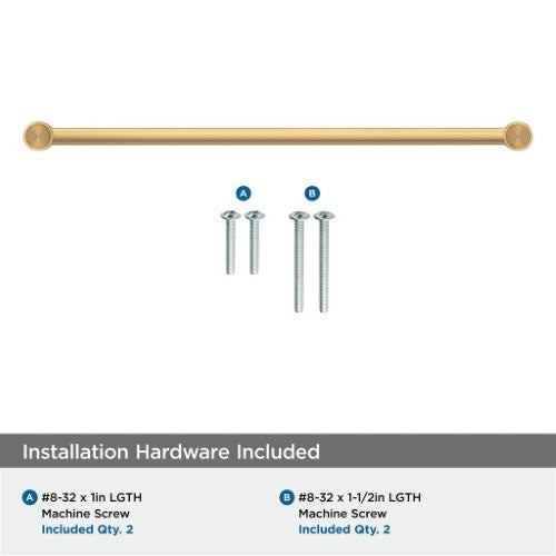Dupont Circle Zinc Champagne Bronze Cabinet Pull 19