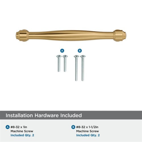 Enlivity Zinc Champagne Bronze Cabinet Pull 22