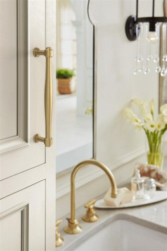 Enlivity Zinc Champagne Bronze Cabinet Pull 28