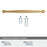 Enlivity Zinc Champagne Bronze Cabinet Pull 21