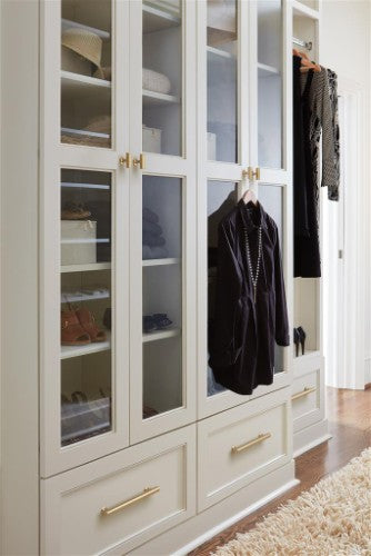 Everett Zinc Champagne Bronze Cabinet Pull 26