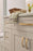 Extensity Zinc Champagne Bronze Cabinet Pull 6