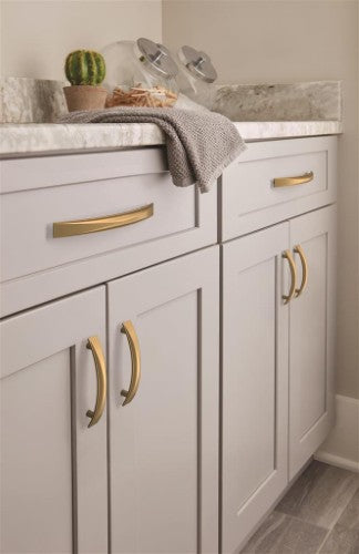 Extensity Zinc Champagne Bronze Cabinet Pull 10