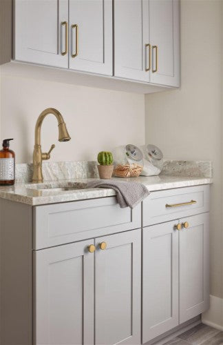 Factor Zinc Champagne Bronze Cabinet Pull 40