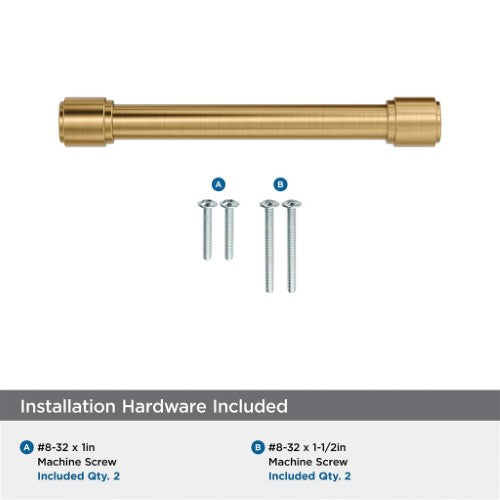 Faircrest Zinc & Steel Champagne Bronze Cabinet Pull 21