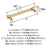 Faircrest Zinc & Steel Champagne Bronze Cabinet Pull 14