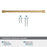 Faircrest Zinc & Steel Champagne Bronze Cabinet Pull 18