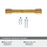 Fairfax Zinc Champagne Bronze Cabinet Pull 15