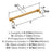 Fairfax Zinc Champagne Bronze Cabinet Pull 11