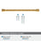 Fairfax Zinc Champagne Bronze Cabinet Pull 19