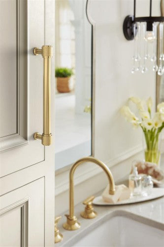 Faraday Zinc Champagne Bronze Cabinet Pull 28