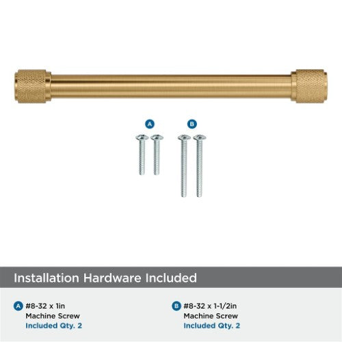 Faraday Zinc Champagne Bronze Cabinet Pull 22