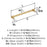 Faraday Zinc Champagne Bronze Cabinet Pull 16