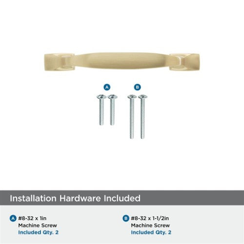 Highland Ridge Zinc Champagne Bronze Cabinet Pull 32