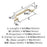 Highland Ridge Zinc Champagne Bronze Cabinet Pull 10