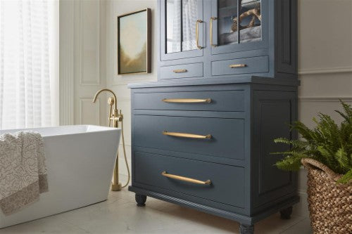 Kane Zinc Champagne Bronze Cabinet Pull 26