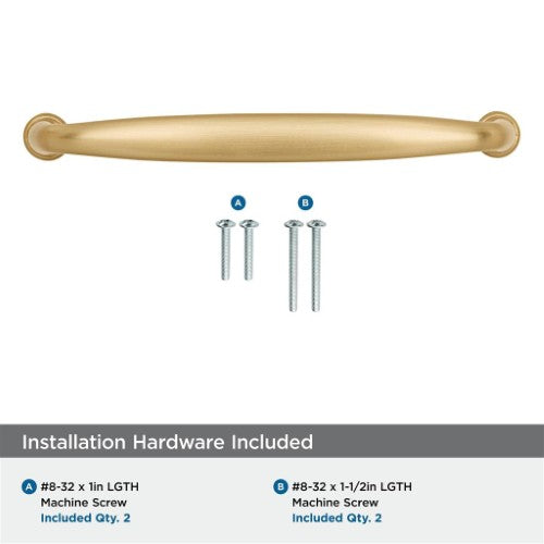 Kane Zinc Champagne Bronze Cabinet Pull 17