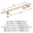 Kane Zinc Champagne Bronze Cabinet Pull 12