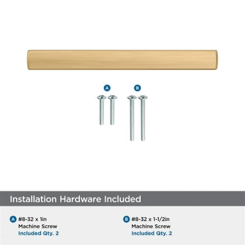 Merced Zinc Champagne Bronze Cabinet Pull 20