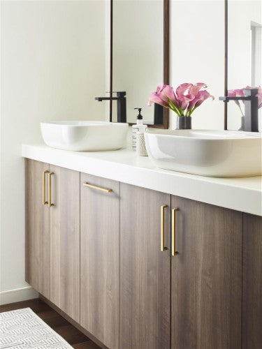 Monument Aluminum Champagne Bronze Cabinet Pull 25
