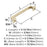 Mulholland Zinc Champagne Bronze Cabinet Pull 10