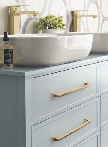 Mulholland Zinc Champagne Bronze Cabinet Pull 26