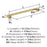 Mulholland Zinc Champagne Bronze Cabinet Pull 14