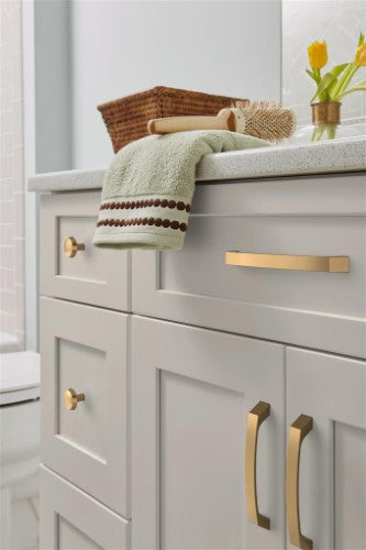 Premise Zinc Champagne Bronze Cabinet Pull 6