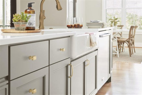 Revitalize Zinc Champagne Bronze Cabinet Pull 16