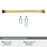 Revitalize Zinc Champagne Bronze Cabinet Pull 18
