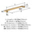 Stature Zinc Champagne Bronze Cabinet Pull 14