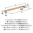 Stature Zinc Champagne Bronze Cabinet Pull 15