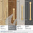 Surpass Zinc Champagne Bronze Cabinet Pull 30