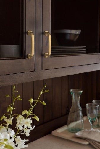 Surpass Zinc Champagne Bronze Cabinet Pull 18