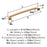 Surpass Zinc Champagne Bronze Cabinet Pull 14
