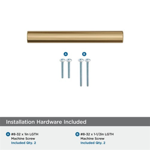 Versa Zinc Champagne Bronze Cabinet Pull 17