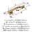 Westerly Zinc Champagne Bronze Cabinet Pull 9