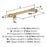 Winsome Zinc Champagne Bronze Cabinet Pull 12