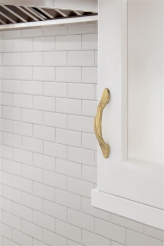 Intertwine Aluminum Champagne Bronze Cabinet Pull 10