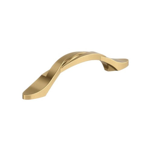 Intertwine Aluminum Champagne Bronze Cabinet Pull 1
