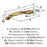 Intertwine Aluminum Champagne Bronze Cabinet Pull 6