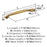 Intertwine Aluminum Champagne Bronze Cabinet Pull 8
