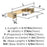 Bridgeport Zinc Champagne Bronze Cabinet Pull 5