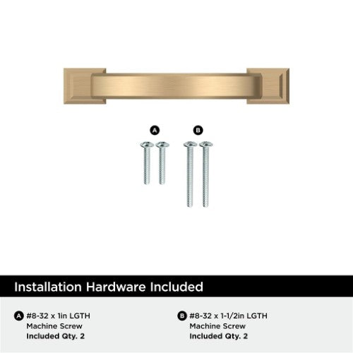 Sheffield Zinc Champagne Bronze Cabinet Pull 9