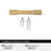 Triomphe Zinc Champagne Bronze Cabinet Pull 9