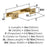 Triomphe Zinc Champagne Bronze Cabinet Pull 5