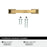 Incisive Zinc Champagne Bronze Cabinet Pull 9