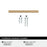 Cityscape Zinc Champagne Bronze Cabinet Pull 13