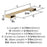 Cityscape Zinc Champagne Bronze Cabinet Pull 8