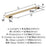 Cityscape Zinc Champagne Bronze Cabinet Pull 11